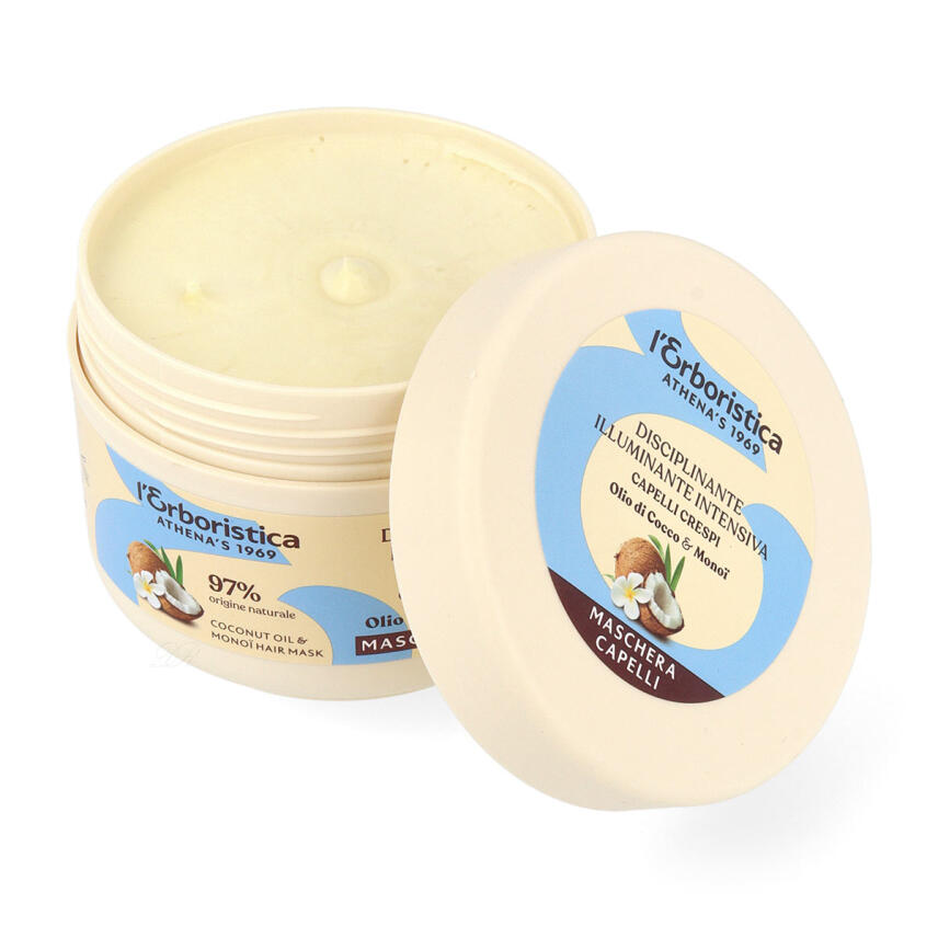 LErboristica di Athenas Olio di Cocco &amp; Mono&iuml; Haarmaske 200 ml