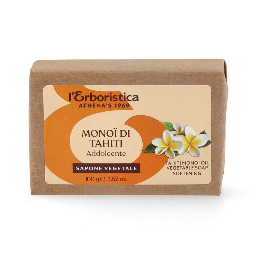 LErboristica di Athenas Monoi di Tahiti Vegane Seife 100 g
