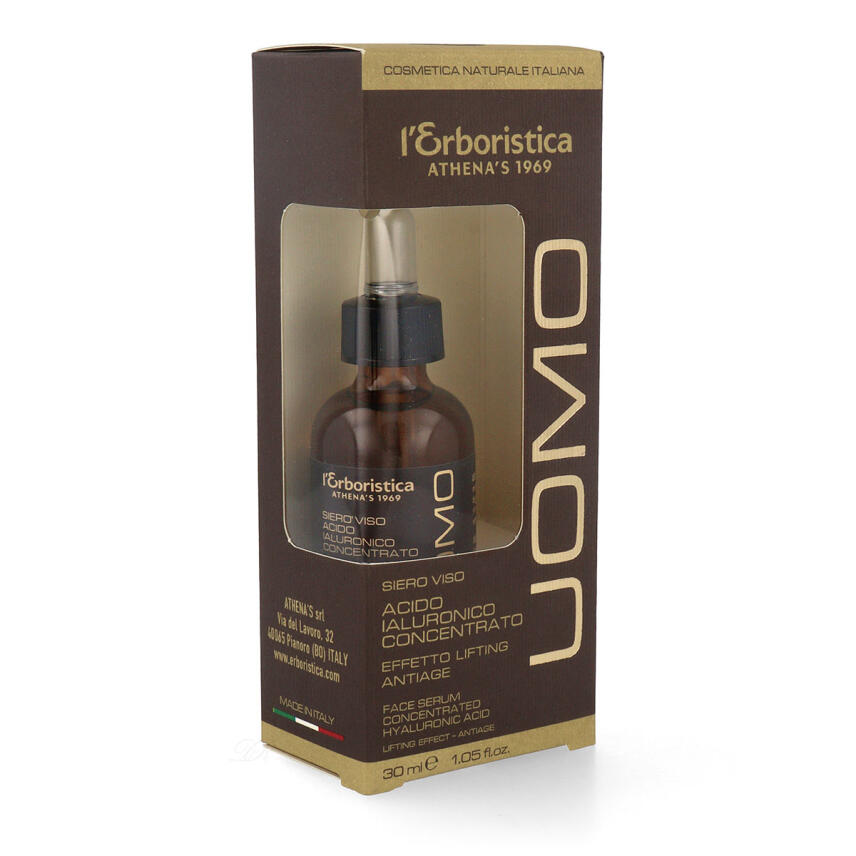 LErboristica di Athenas Uomo Anti Falten Hyaluron Serum 30 ml