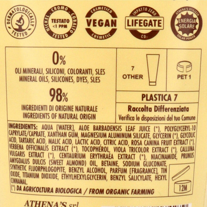 LErboristica di Athenas Antiet&agrave; Globale Make Up Entferner Hydrogel 150 ml
