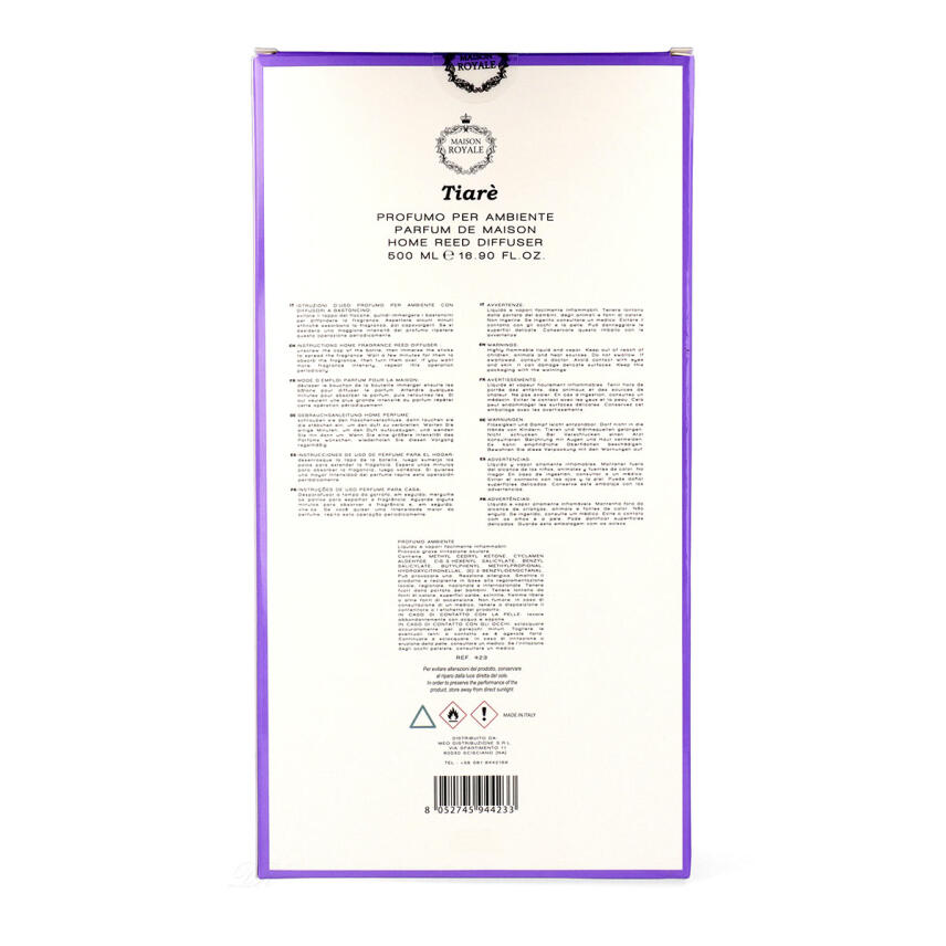 Maison Royale Tiare Raumdiffusor 500 ml