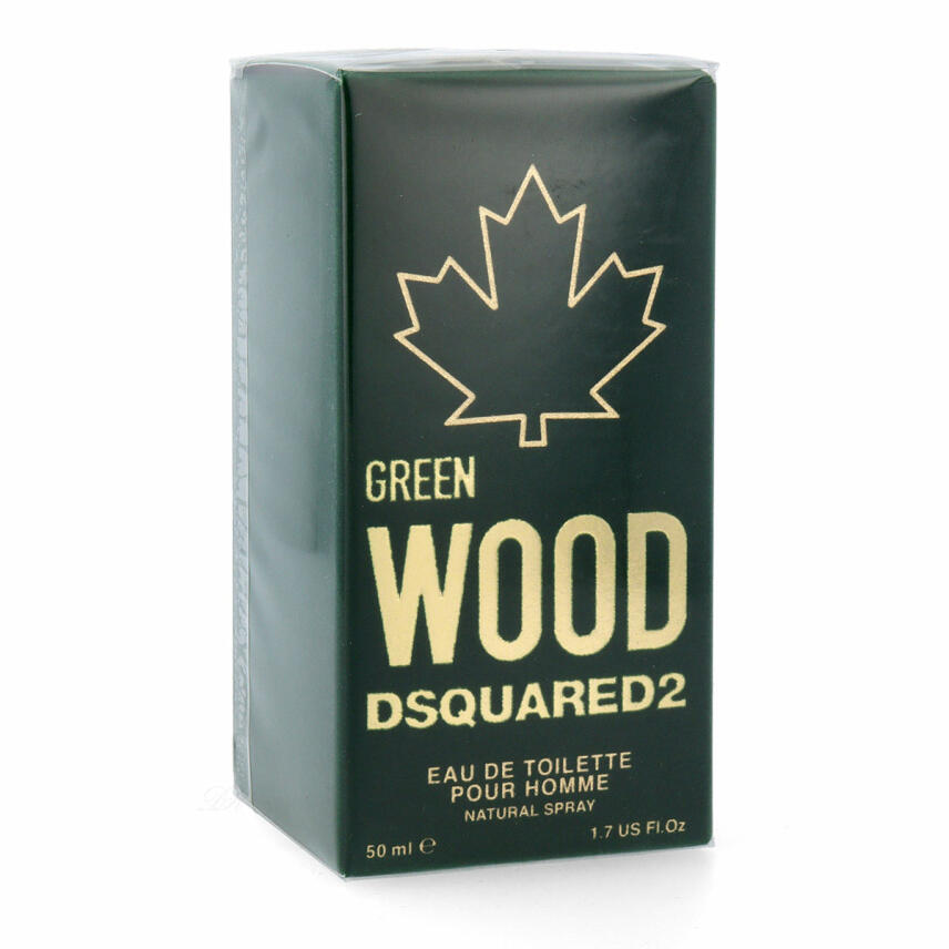 Dsquared2 Green Wood Eau de Toilette f&uuml;r Herren 50 ml vapo