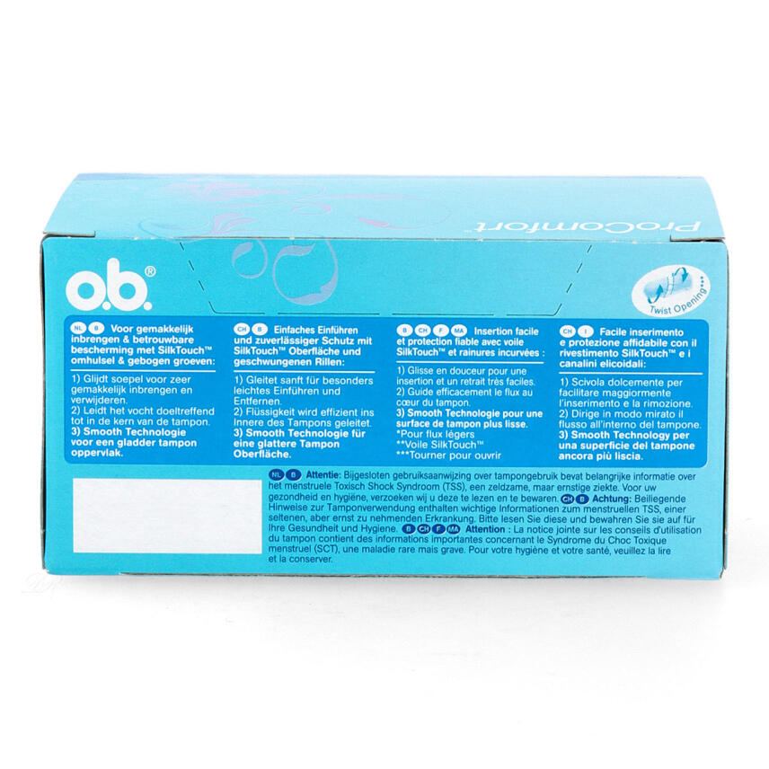 O.B. OB ProComfort Tampons Leichte Tage 32 St&uuml;ck