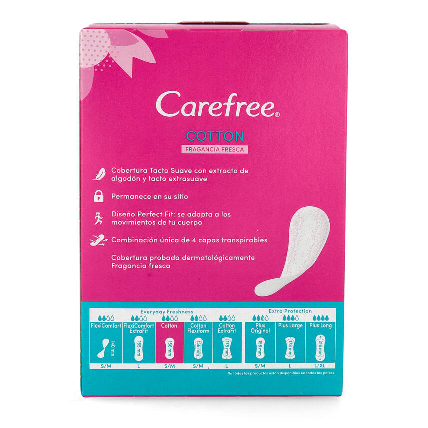 Carefree Slipeinlage Cotton Fresh 44 St&uuml;ck