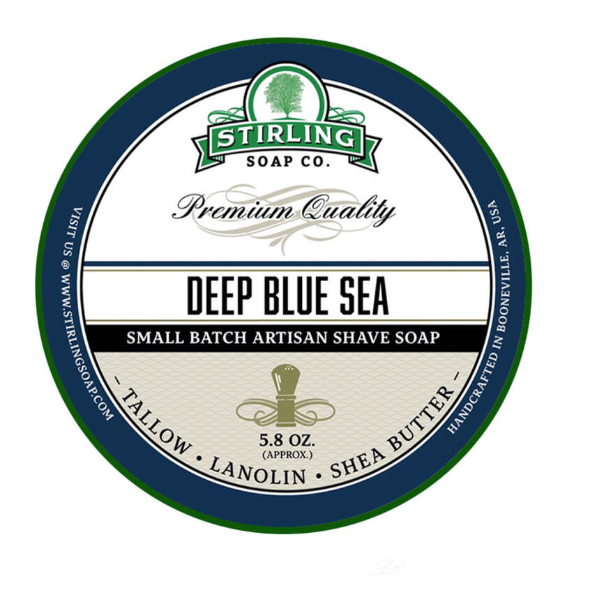 Stirling Shaving Soap Rasierseife Deep Blue See 170ml