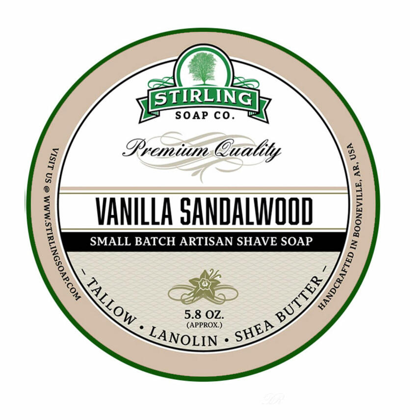 Stirling Shaving Soap Rasierseife Vanilla Sandalwood 170ml