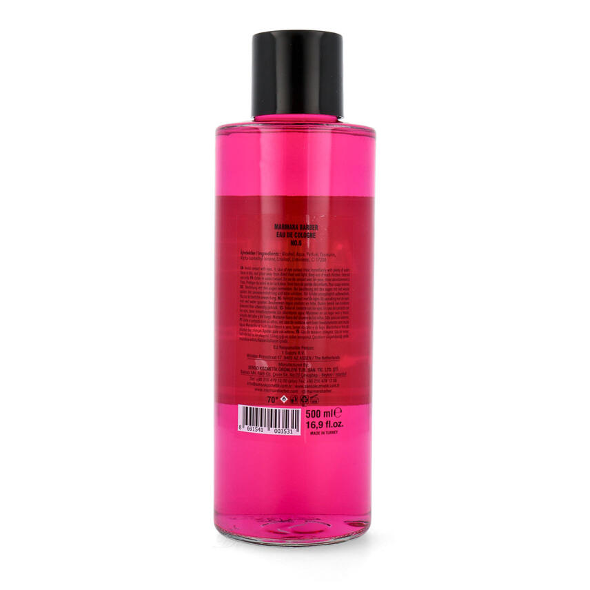 Marmara Barber No.6 Eau de Cologne 500 ml Splash