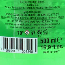 Marmara Barber No.7 Eau de Cologne 500 ml splash