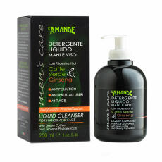LAmande Men&acute;s Care liquid soap green coffe and...