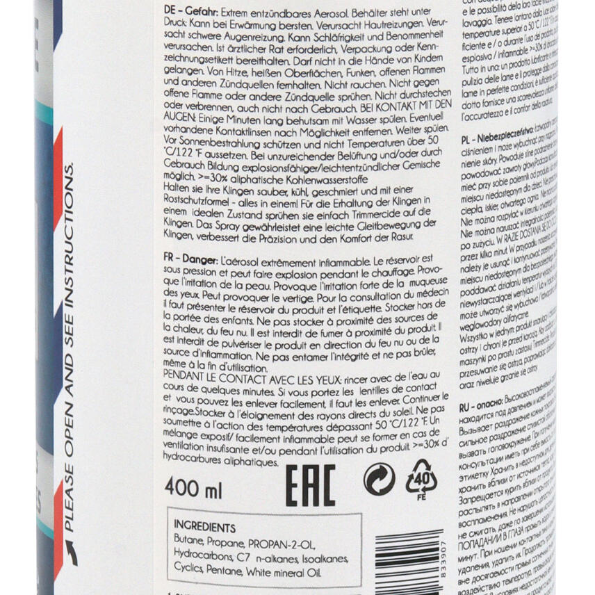 The Shave Factory Clippercare 3 in1 Spray