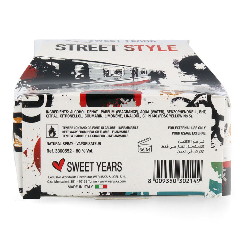 Sweet Years Street Style Eau de Toilette 100 ml