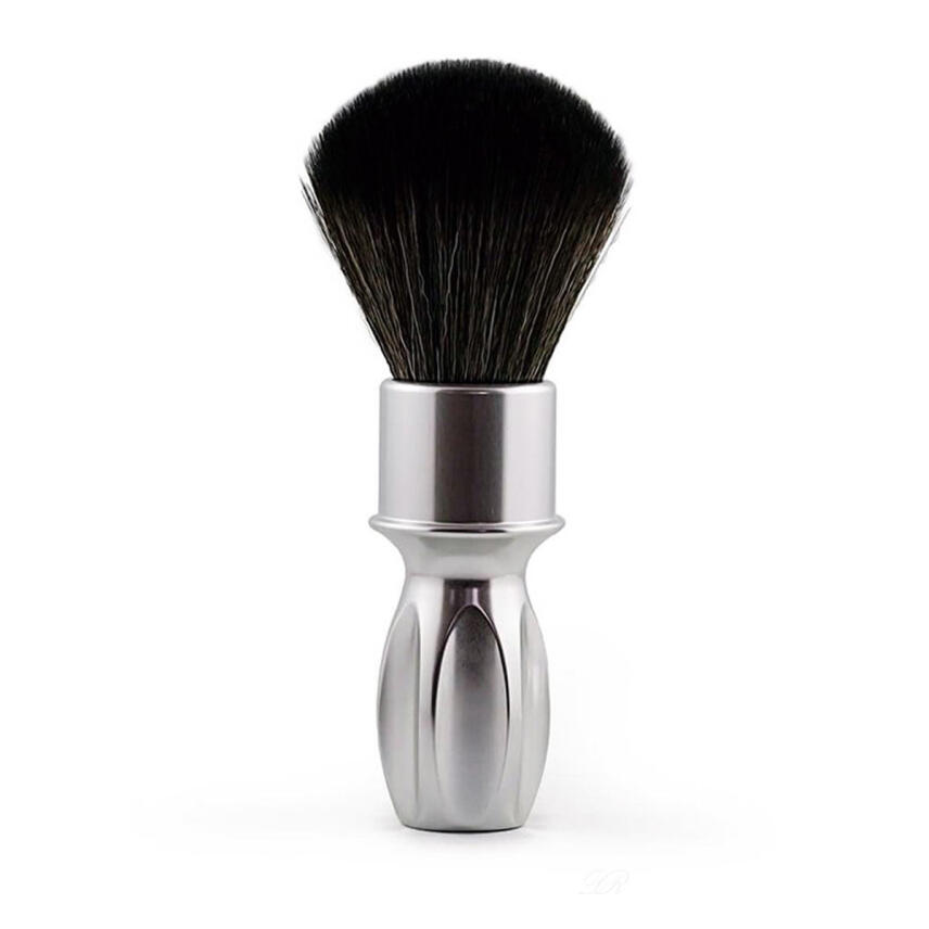 RazoRock Rasierpinsel Silver 400 Noir Plissoft mit synthetischer Faser