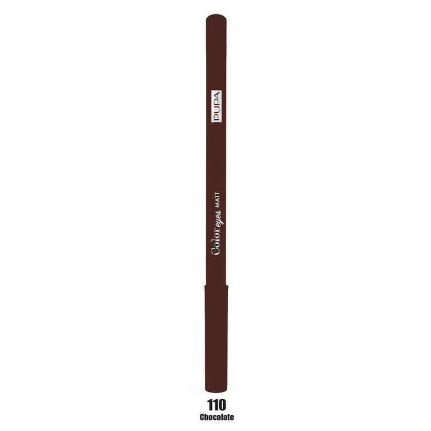 Pupa Color Eyes Matt Eyeliner-Kajal Pencil 1,1 g 110 - Chocolate