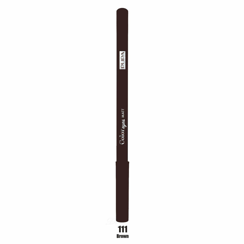 Pupa Color Eyes Matt Eyeliner-Kajal Pencil 1,1 g 111 - Brown