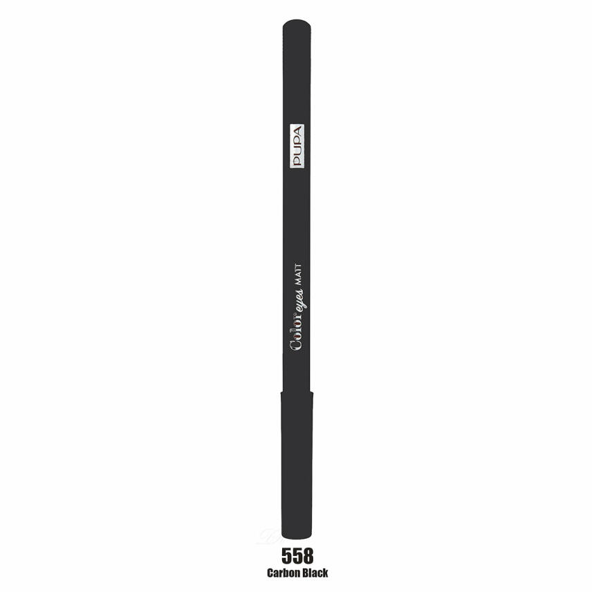 Pupa Color Eyes Matt Eyeliner-Kajal Pencil 1,1 g 558 - Carbon Black