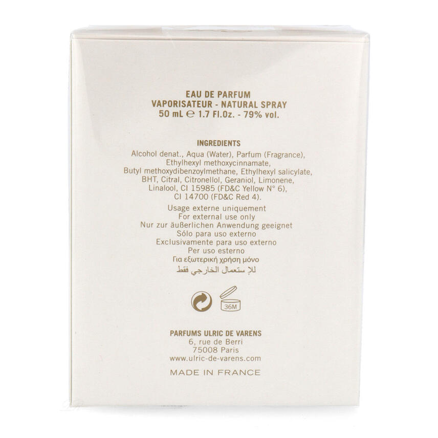 Ulric de Varens Reve in Gold Eau de Parfum 50 ml