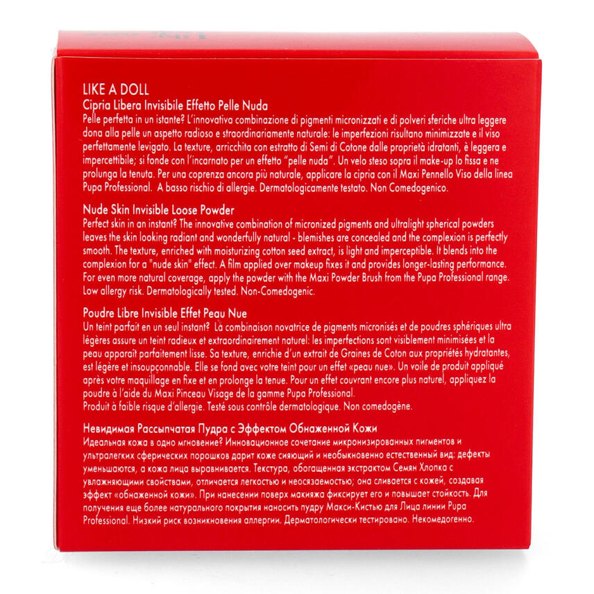 Pupa Like a Doll Loose Puder 9 g 007 - Rosy Pearly