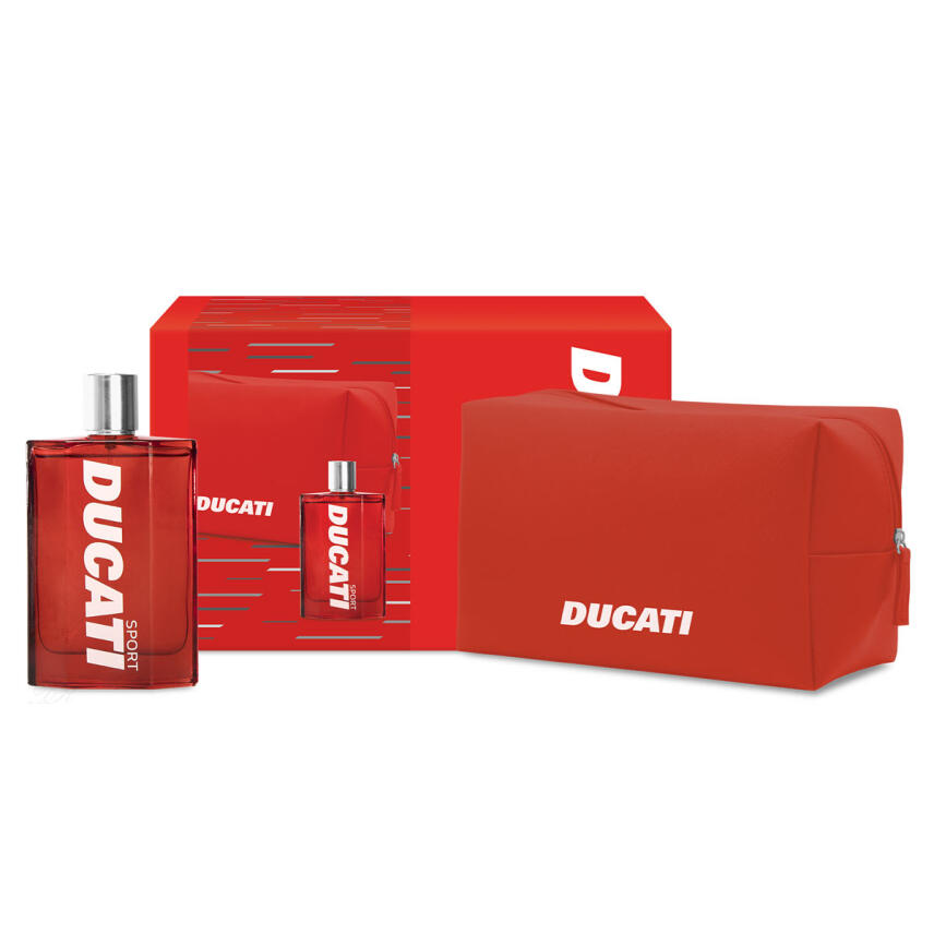Ducati Sport Set Eau de Toilette 100 ml &amp; Kulturtasche