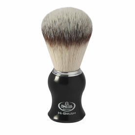 Omega shaving brush 46206 Hi-Brush synthetic fibre -...