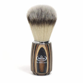 Omega shaving brush 46751 Hi-Brush synthetic fibre -...