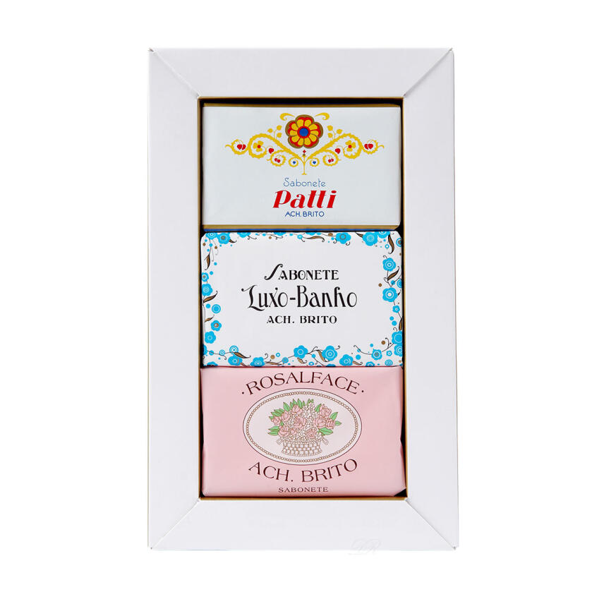 Ach.Brito Historicos No.1 Feste Seife 3 x 90 g Geschenkset