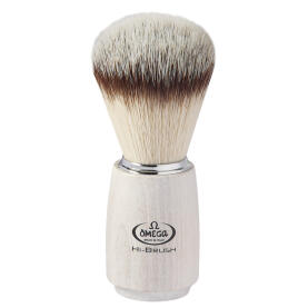 Omega shaving brush 46711 Hi-Brush synthetic fibre -...