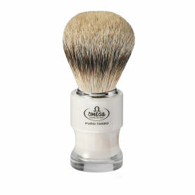 Omega 6780 Shaving Brush 1st Grade Super Badger Hair 