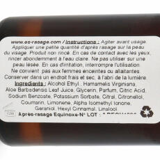 E&amp;S Rasage Traditionnel Aftershave Equinoxe 100 ml