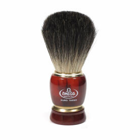 Omega 33185 Pure Badger Hair Shaving Brush