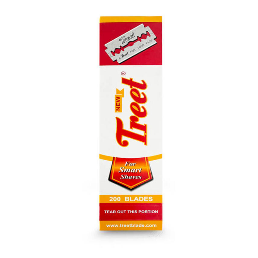 Treet Rasierklingen Double Edge 20x 10 st&uuml;ck= 200 St&uuml;ck