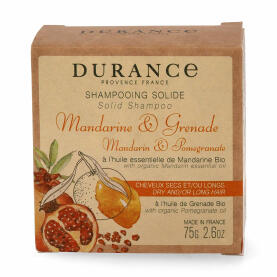 Durance Festes Shampoo Mandarine & Granatapfel 75 g