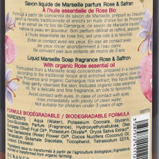 Durance Marseiller Fl&uuml;ssigseife Rose &amp; Safran 500 ml