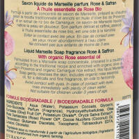 Durance Marseiller Flüssigseife Rose & Safran 500 ml
