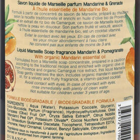 Durance Marseiller Flüssigseife Mandarine & Granatapfel 500 ml