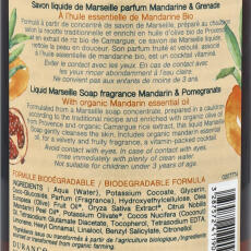 Durance Marseiller Fl&uuml;ssigseife Mandarine &amp; Granatapfel 500 ml