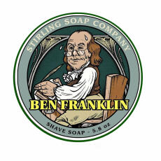 Stirling Shaving Soap Rasierseife Ben Franklin 170ml