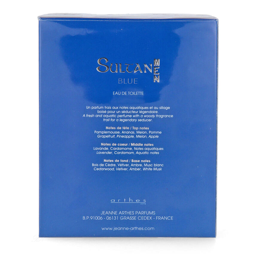 Jeanne Arthes Sultan Men Blue Eau de Toilette Herren 100 ml vapo
