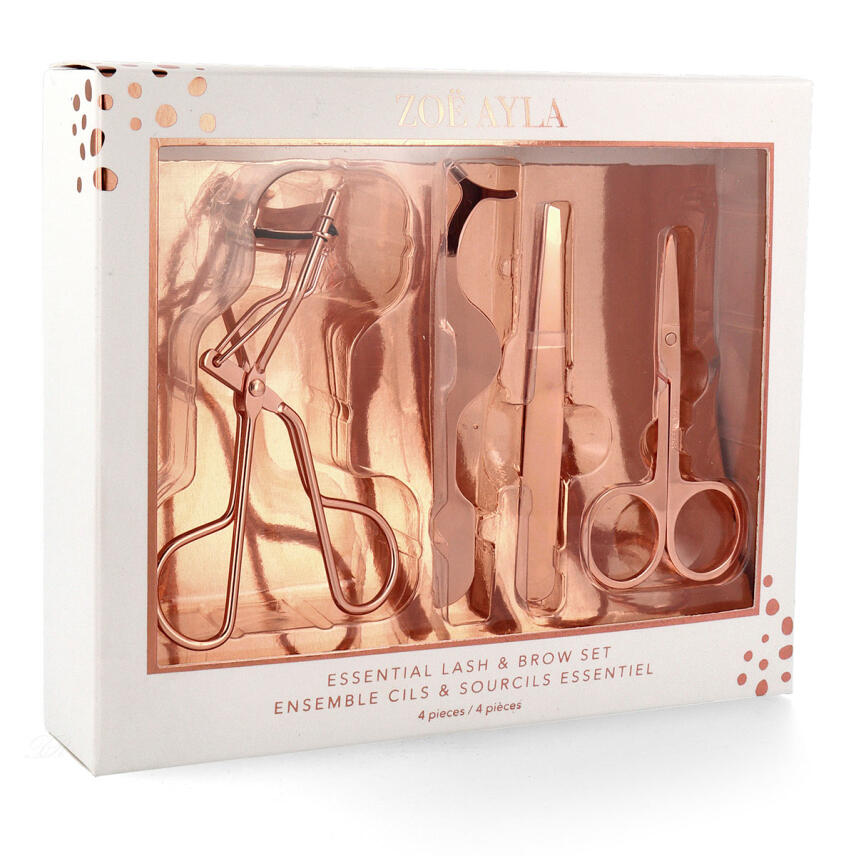 Zo&euml; Ayla Lash &amp; Brow Set Rose Gold 4 St.