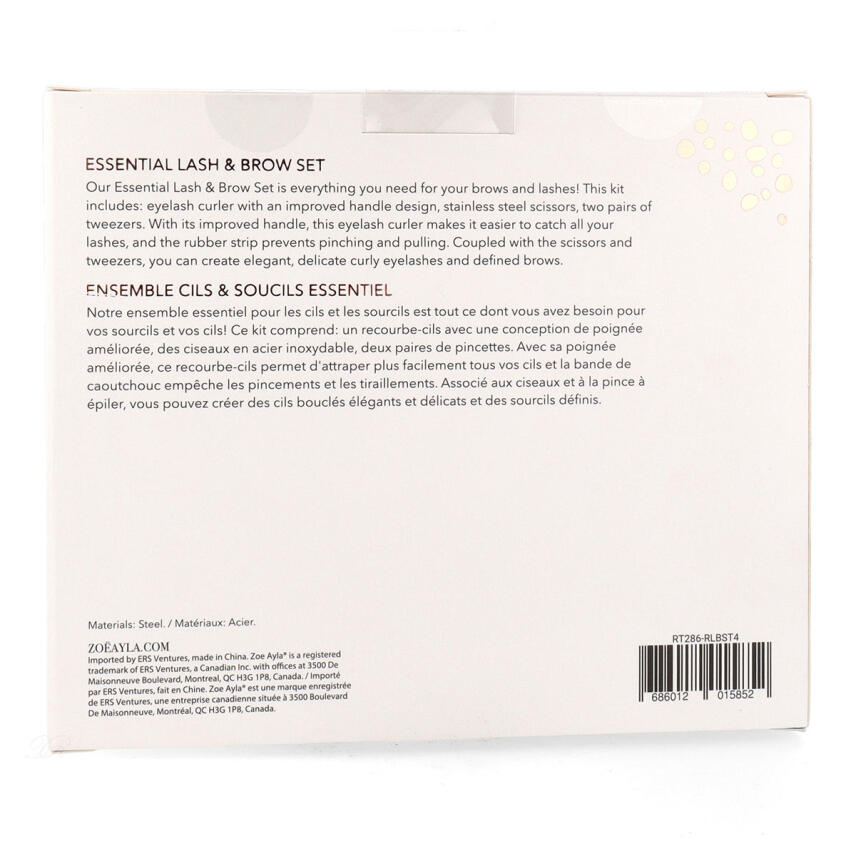 Zo&euml; Ayla Lash &amp; Brow Set Rose Gold 4 St.
