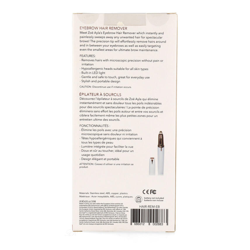 Zo&euml; Ayla Hair Removable for Eyebrows