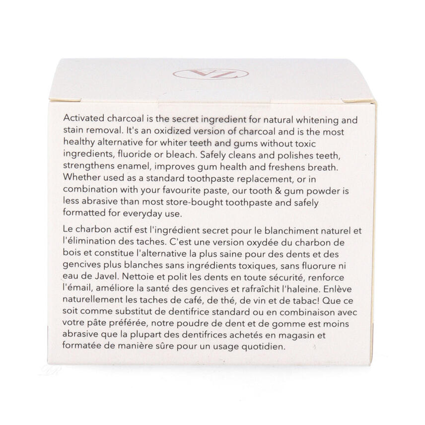 Zo&euml; Ayla Charcoal Teeth Powder 60 ml