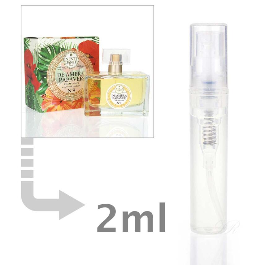 Nesti Dante N&deg;9 De Ambra Papaver Essence de Parfum 2 ml - Probe