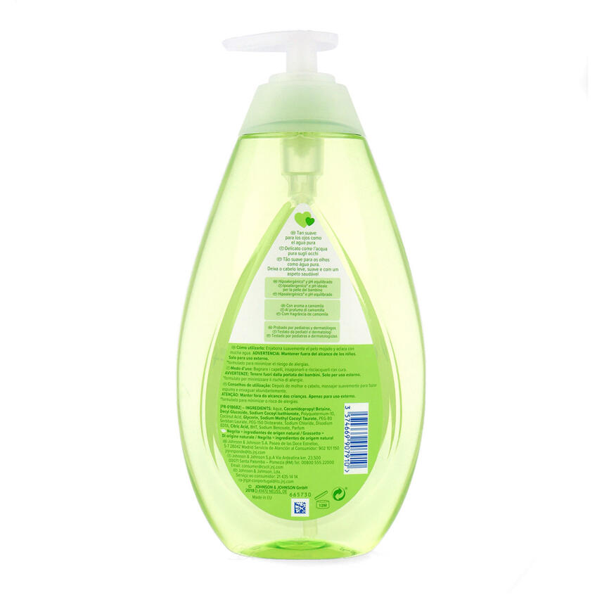 Johnson baby shampoo Kamille 750ml - keine Tr&auml;nen Formel