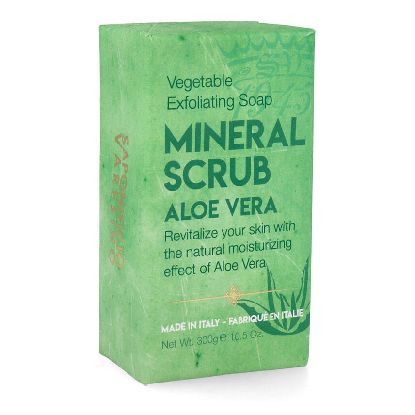 Saponificio Varesino Mineral Scrub Aloe Vera Seife 300 g