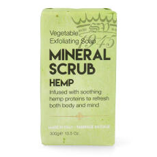 Saponificio Varesino Mineral Scrub Hanf Seife 300 g