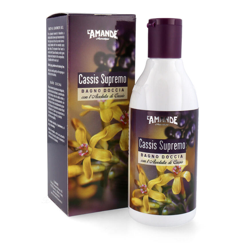 LAmande Cassis Supremo Bade und Duschgel 250 ml