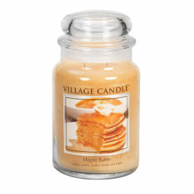Village Candle Maple Butter Scented Candle Large Jar 602...