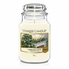 Yankee Candle Twinkling Lights Duftkerze Gro&szlig;es Glas 623 g