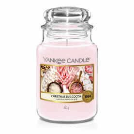 Yankee Candle Christmas Eve Cocoa Scented Candle Large...