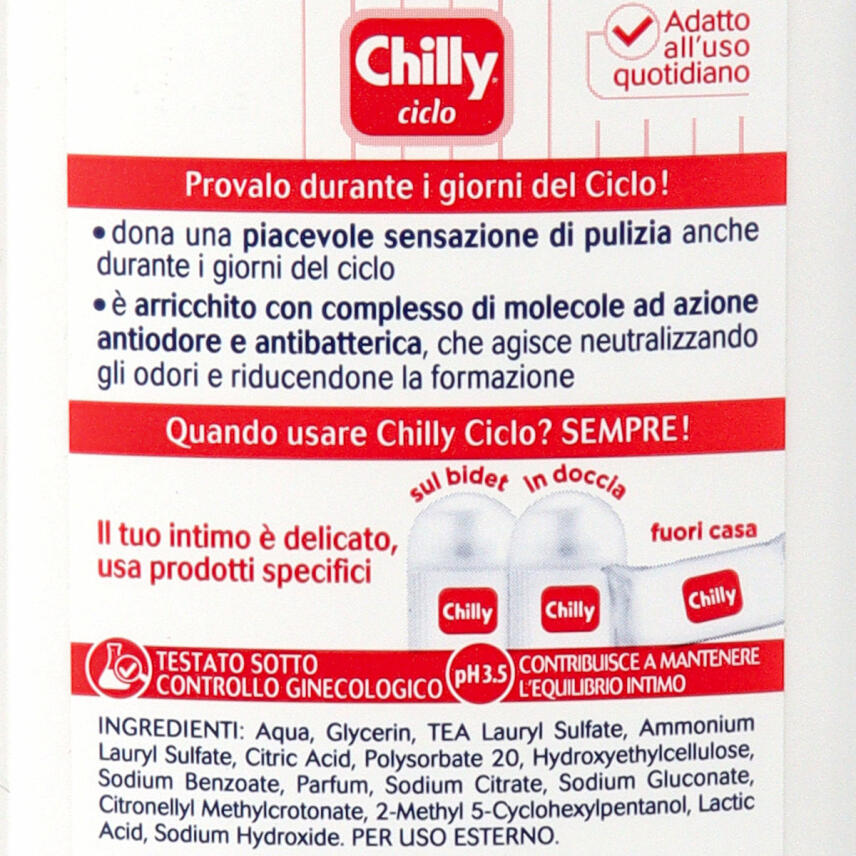 Chilly Ciclo pH3.5 Intimseife 200 ml Anti-Odor